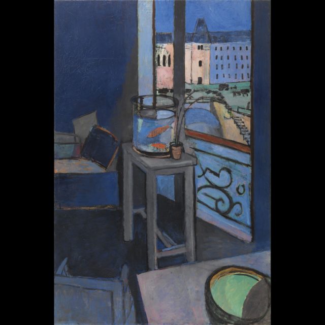 Henri Matisse, « Intérieur, Bocal de poissons rouges » 1914, Centre Pompidou - Musée national d’art moderne - Centre de création industrielle © Centre Pompidou, MNAM-CCI, Dist. GrandPalaisRmn / Philippe Migeat